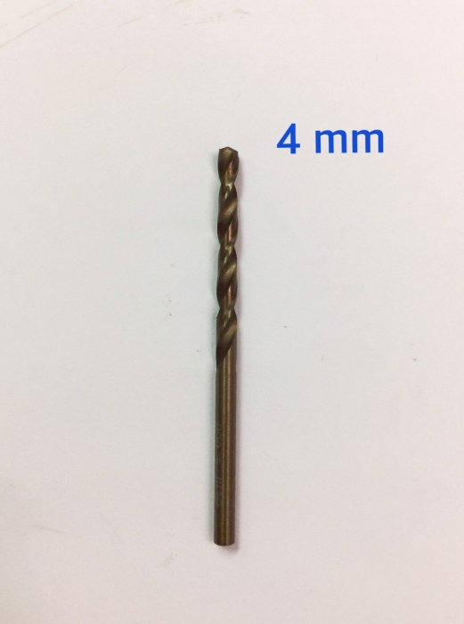 3.2mm(1分)/ 4mm含鈷鑽頭 / M35全磨含鈷麻花鑽 / 不銹鋼開孔器 / 金屬鋼板鑽頭 / 鋁合金擴孔打孔器