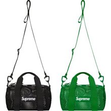 【日貨代購CITY】2023SS SUPREME MESH MINI DUFFLE BAG 旅行包