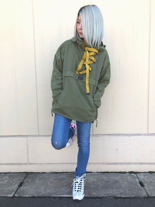 ｜The Dood Life｜日本 AVIREX / 復古硫化染罩衫 Anorak 輕量外套 weather parka