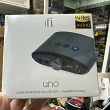 禾豐音響 ifi UNO DAC USBC DAC TYPEC DAC 隨身DAC耳擴 可支援MQA 台灣公司貨