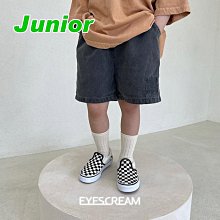 JS~JL ♥褲子(墨色) EYESCREAM-2 24夏季 EYE240429-071『韓爸有衣正韓國童裝』~預購