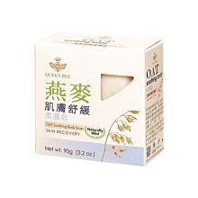 蜂王 燕麥舒緩柔膚皂(90g)【小三美日】D480028