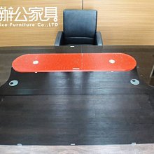 【土城OA辦公家具】強力接待玻璃櫃台組合 .漂亮獨一無二.強化黑色透面桌