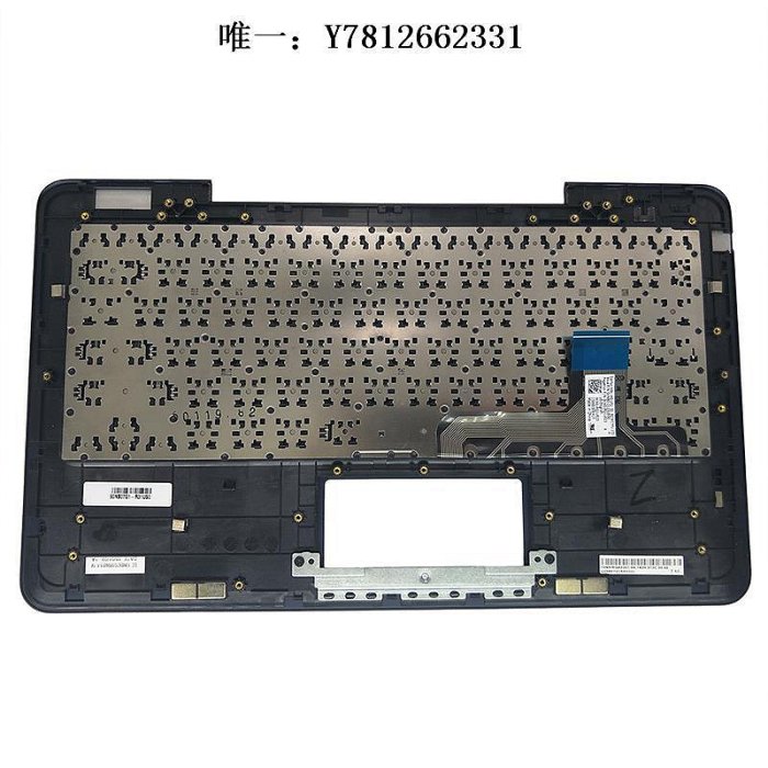 電腦零件適用 原裝 ASUS華碩 T3chi t300chi t300la 鍵盤 C殼藍色金屬筆電配件