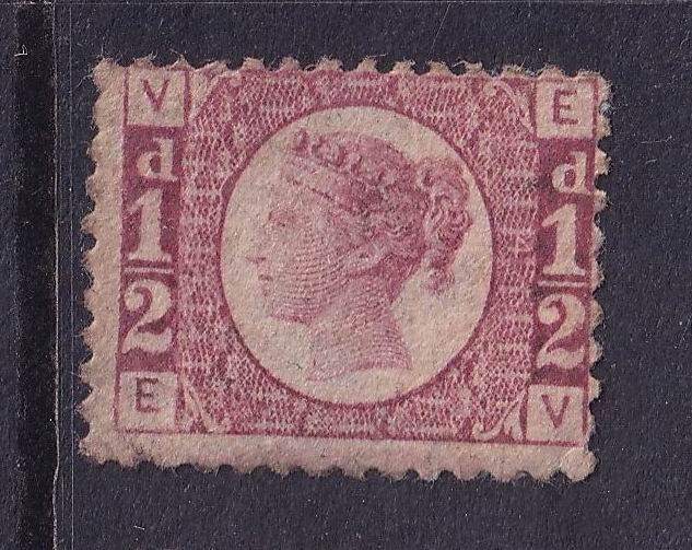 【熱賣下殺價】英國古典郵品1860-80年代發行維多利亞女皇半便士郵票EV新票1枚。