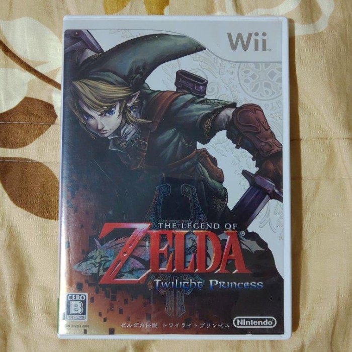 任天堂 Wii 薩爾達傳說 曙光公主 黃昏公主 wii-u可用  (編號183)