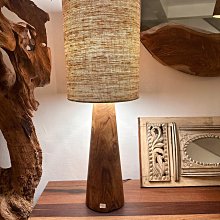 柚木桌燈-Tree Stump Table Lamp