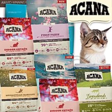 【🐱🐶培菓寵物48H出貨🐰🐹】ACANA》田園收獲貓(雞肉火雞肉+藍莓)1.8kg自取不打折