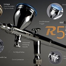 【鋼普拉】現貨 摩多製造所 modo AIR R5 0.5mm 附調壓閥雙動式高階噴筆 噴筆 模型噴筆 雙動式 快接座