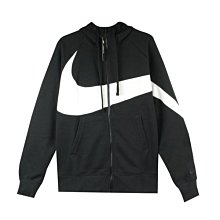 【日貨代購CITY】NIKE Big Swoosh LOGO 黑白 大勾勾 連帽外套 AR3085-010 現貨