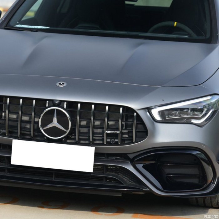 適用賓士CLA45 AMG C118 2020+ 前杠前風刀風口空力套件風刀改裝--請詢價