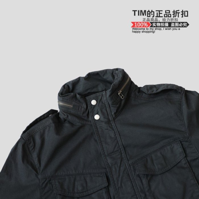 KIKI精選 【硬貨】Timberland添柏嵐男裝經典款戶外M65工裝夾克外套A1OIL