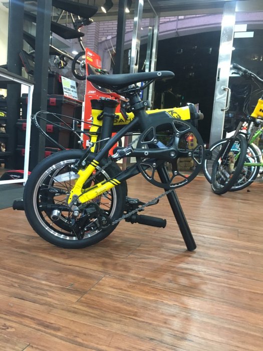 小哲居 DAHON K3 4色 黑黃黑藍  3速摺疊車 14吋輪組 收折體積超小 可刷國旅卡 24期刷卡分期零利率 免運