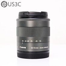 【US3C-小南門店】公司貨 Canon EF-M 18-55mm F3.5-5.6 IS STM 變焦鏡頭 適用EOS M系列機身 單眼鏡頭 二手鏡頭