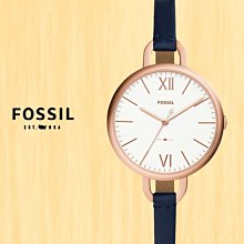 FOSSIL美國品牌ANNETTE THREE簡約時尚淑女腕錶ES4355公司貨/禮物