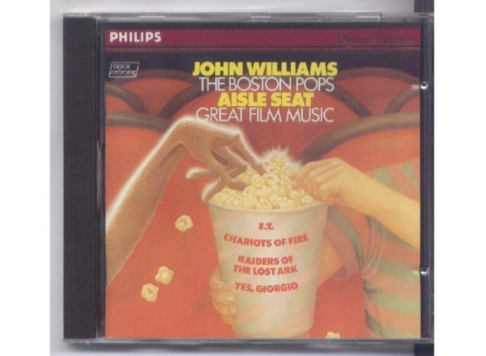 Aisle Seat．The Boston Pops．John Williams 1982法國銀圈盤