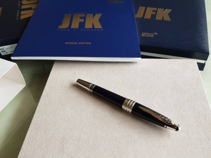 墨水世家~萬寶龍 2015年名人JFK John F. Kennedy約翰甘迺迪總統鋼筆(EF尖)