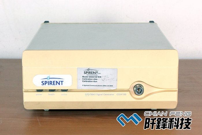 【阡鋒科技 專業二手儀器】斯博倫 Spirent GSS4100 GPS/SBAS 衛星訊號產生器