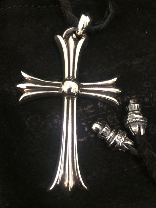 Chrome Hearts Cross Large十字架項鍊墬子純銀925克羅心| Yahoo奇摩拍賣