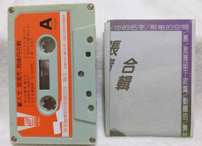 《鄭人文、張清芳、陸曉丹 - 合輯》新格音樂公司 -1985