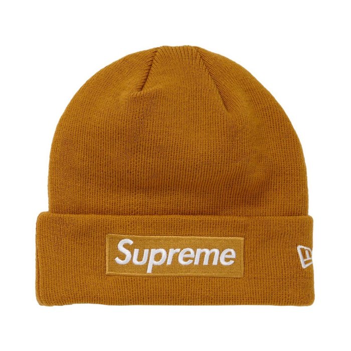 18FW Supreme x New Era Box Logo Beanie 毛帽針織毛線帽子男女| Yahoo