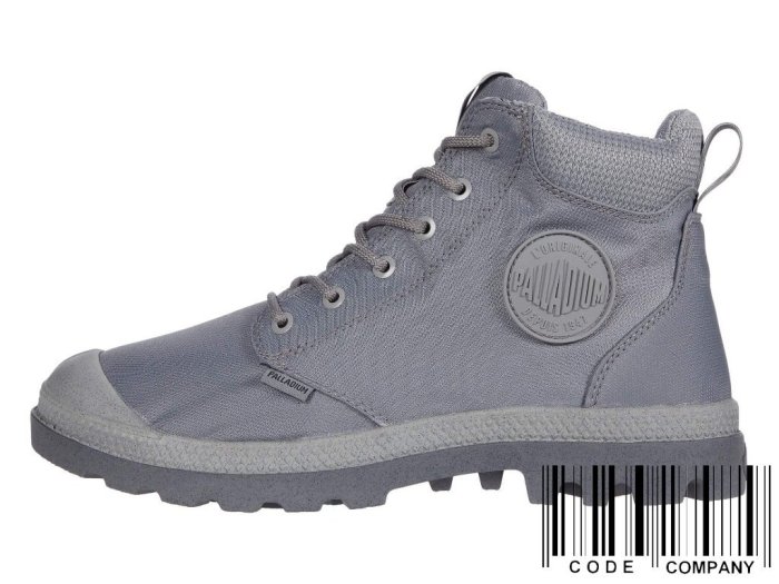 =CodE= PALLADIUM PAMPA CUFF RCYCL WP 再生防水針織軍靴(灰) 06654-011 男