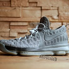 Retro CLUB【一元起標】【二手】Nike KD 9 Battle Grey 酷灰配色 籃球鞋 F24426