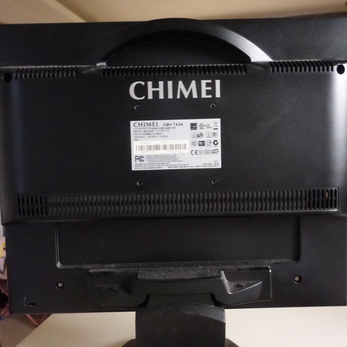 中古瑕疵品 奇美Chimei CMV743A 17吋液晶螢幕 非ASUS