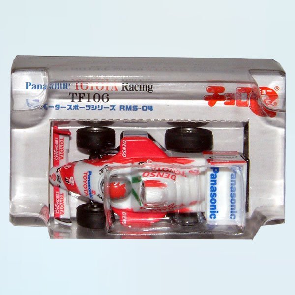 變形金剛**日本TAKARA TOMY CHORO Q 迴力車 Panasonic TOYOTA racing TF 106  F1