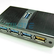 小白的生活工場*EASYDIY 外接式鋁合金USB3.0 4+1 PORT HUB [ED-UB-EX4-6C-1]