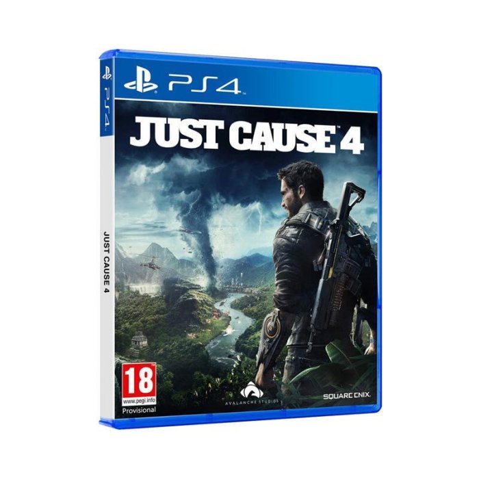 現貨熱銷-PS4游戲 正當防衛4 3 JUST CAUSE4 3 英文版 無中文 English 限時下殺YPH3396