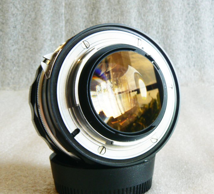 【悠悠山河】完美同新品 黃金鍍膜 初代白嘴 Nikon Nippon Kogaku.50mm F1.4 水晶光學玻璃