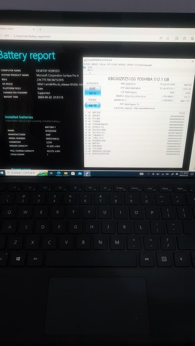 頂規 微軟 Surface Pro6 i7-8650U 16G 512G 含英文鍵盤 65W充電器 功能正常 已過保固