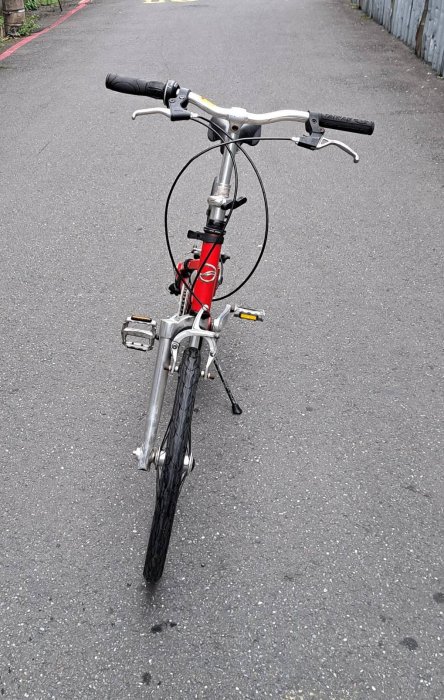 二手~GIANT捷安特 HALFWAY 20吋 7段轉把變速鋁合金折疊腳踏車 單臂小折車 腳踏車 單車~功能正常