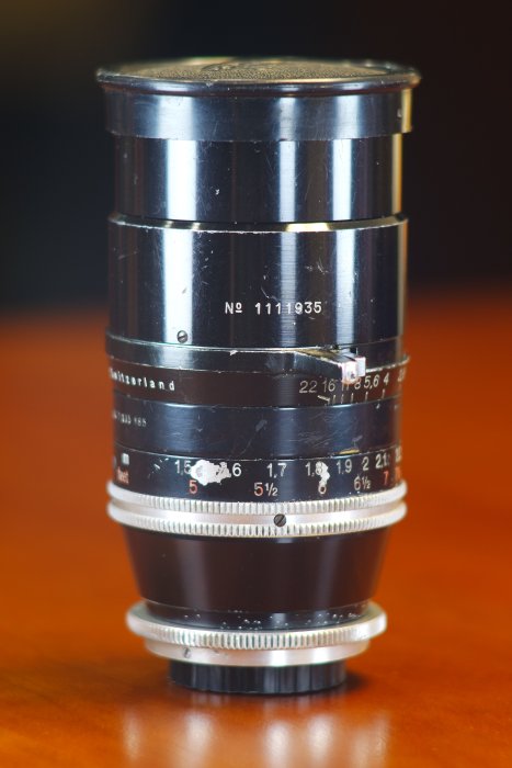 Kern Macro-Switar 75mm F1.9 (C-mount 瑞士電影鏡) M4/3 NEX可轉接