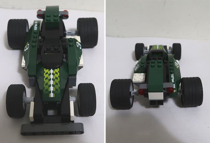 LEGO 樂高 8138 Racers Phantom Crasher(有缺件)