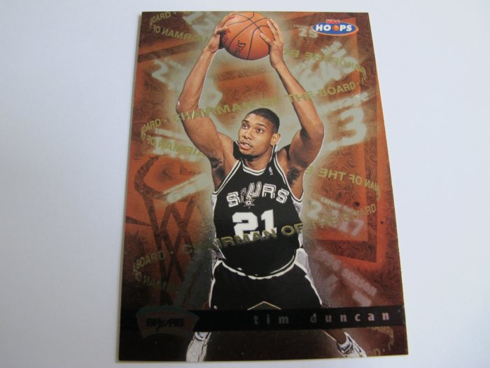 ~ Tim Duncan ~HOOPS RC 石佛/鄧肯 名人堂.NBA球星 新人特殊卡 Rookie