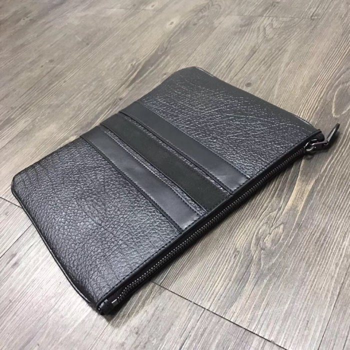 NaNa代購 COACH 22499 新款男士素面全皮手拿包 超薄 手感好 可放隨身物品 送禮自用首選 附購證