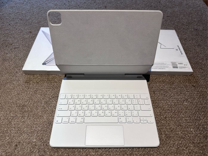 Apple ipad pro air 11 巧控鍵盤 Magic Keyboard 白色 注音 11吋 A2261 蘋果