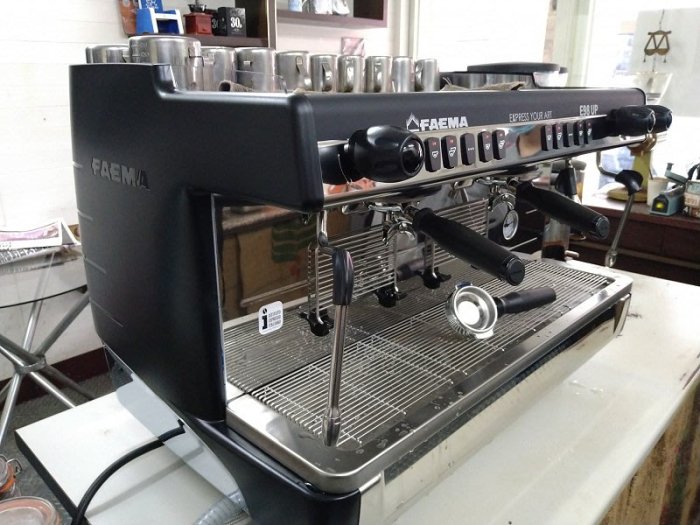 【田馨咖啡】FAEMA E98 UP 高杯版 半自動 雙孔義式咖啡機 營業用 / 單機 / 咖啡機 (現貨白色、黑色)