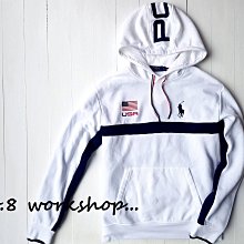 ☆【RL男生館】☆【POLO Ralph Lauren USA國旗小馬連帽T恤】☆【RL001T1】(L)