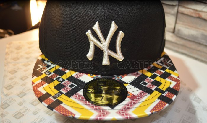 New Era MLB New York Yankees Color Cubes 美國大聯盟紐約洋基彩色拼塊帽簷全封帽