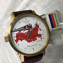 ( 格列布 ) 俄國  -  俄國 西伯利亞 大鐵路 系列 ( 50 mm )  12小時 制  一支針