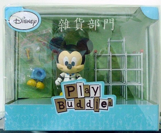 **雜貨部門**迪士尼 DISNEY 經典 收藏 公仔 Play Buddies 米奇 玩樂 特價391元起標就賣一