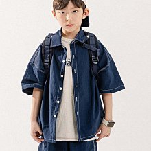 S~XL ♥襯衫(NAVY) BUCKETLIST-2 24夏季 BUC240417-107『韓爸有衣正韓國童裝』~預購