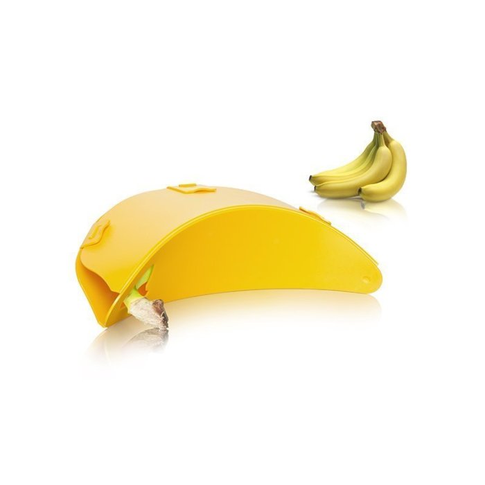 “正品”荷蘭Vacu Vin可折疊塑料香蕉護罩 保護器 水果工具 創意禮物