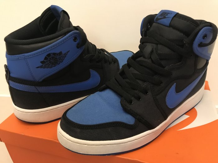 NIKE AIR JORDAN 1 KO HIGH 黑 藍 US10 AJKO OG