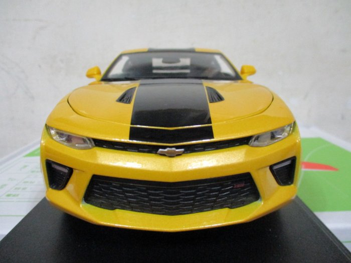 1風火輪多美1/18合金車Maisto出品2016 chevrolet camaro SS雪佛蘭科邁羅跑車八佰五一元起標