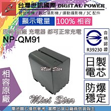 星視野 副廠 電池 台灣世訊 SONY QM91D QM-91D QM-91 QM91 日製電芯 保固一年