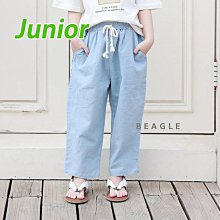 JS~JXL ♥褲子(天空藍) BEAGLE-2 24夏季 BGE240509-045『韓爸有衣正韓國童裝』~預購